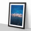 Horizon on the Beach in Abstract - Picture Frame Graphic Art Print-55763781-55763780