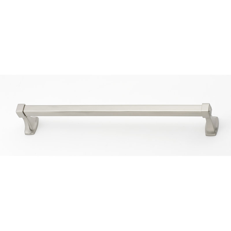 Cube 19.25" Wall Mounted Towel Bar, Polished Brass,  2" H x 19.25" L x 3.06" D