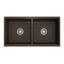 Contempo 36'' L Double Basin Kitchen Sink-773700948