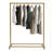 Ramsy 39.4'' Rolling Clothes Rack