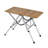 Fraser 70cm Solid Wood Rectangular Adjustable Folding Table
