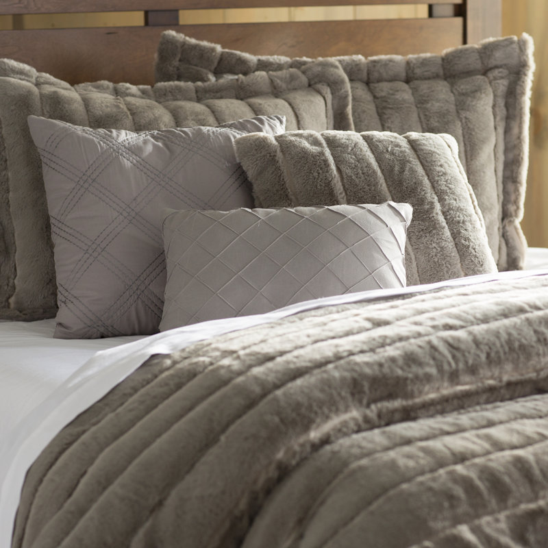 Modern & Contemporary Polyester Comforter, Queen, Carafe