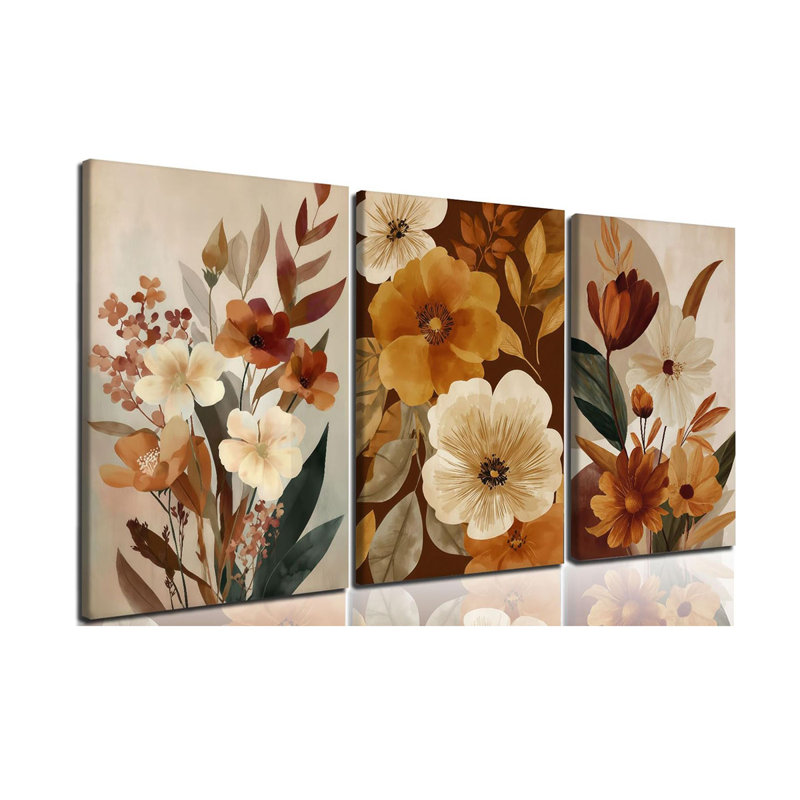 3 Piece Wrapped Canvas Print