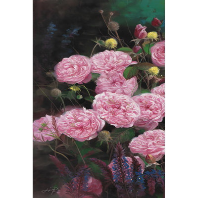 Rose Garden I by LI BO - Wrapped Canvas Art Prints
