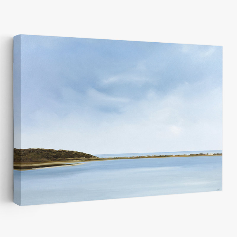 Genèse - art des paysages côtiers, H 16 po x l 24 po