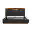 Kayner Bed With LED Lights - Charcoal-1825667719