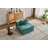 Compression Sofa,Convertible Floor Sofa Bed With Fixed-Shape Frame,Single Seater Boneless Modular Sectional Sofa,No Assembly Required,Chenille Fabric,For Living Room Bedroom,Dark Green-85692778