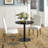 Abode Round Metal Base Dining Table-2094769234-2094577850