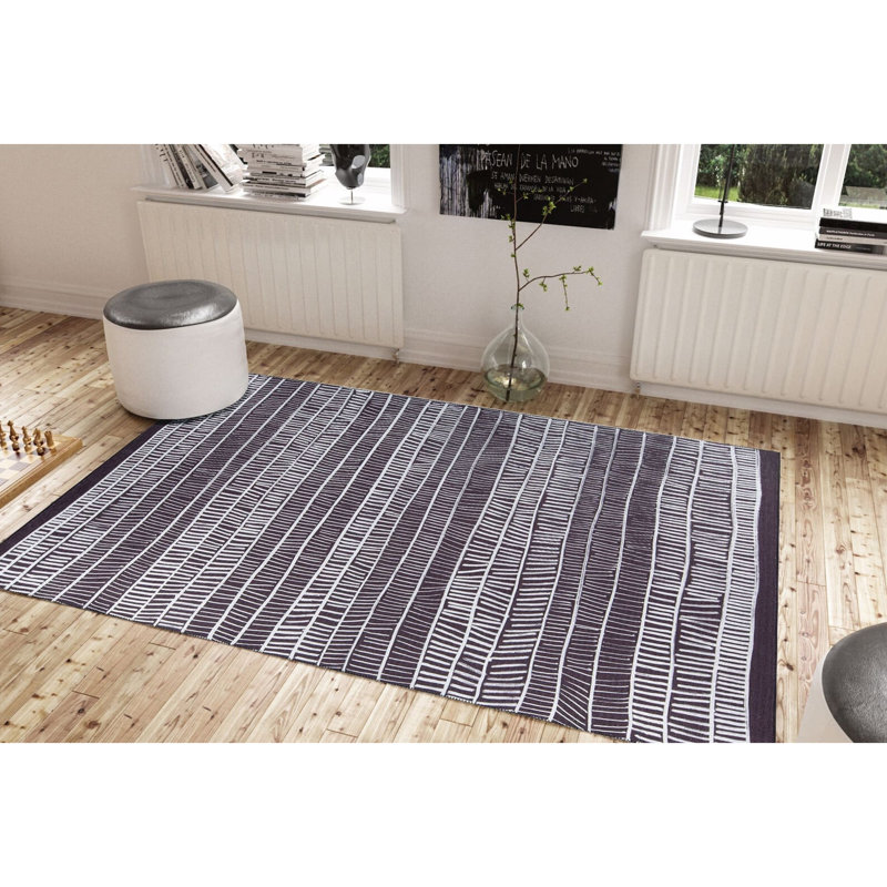 Premium Machine Washable Carpet, 4.6 x 6.2 Feet, 100% Polyester, 1850 g/m² | Pile Height: 0.2 Inches | Eco-Friendly Recycled Poly Cotton Underside | Perfect for Living Room, Bedroom, and High-Traffic Areas