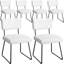 Chaise d'appoint rembourrée en velours Nikitia-967706645