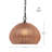 Branigans 1 - Light Orange Single Pendant