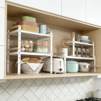 Organisateur de tablettes extensible et empilable