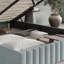 LIT DE RANGEMENT DE GRANDE TAILLE EN LINGE BLEU CLAIR-323730689-323730688