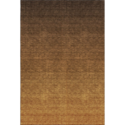 Premium Machine Washable Prisco Chocolate Rug