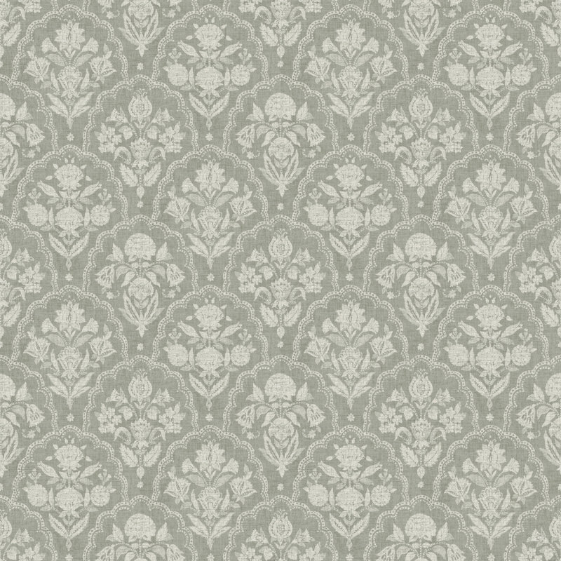 Frances Moss Fishscale Wallpaper, Green