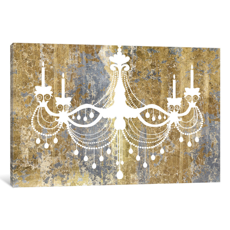 Gilded lustre, impression sur toile tendue, H 8 po x l 12 po x P 0,75 po