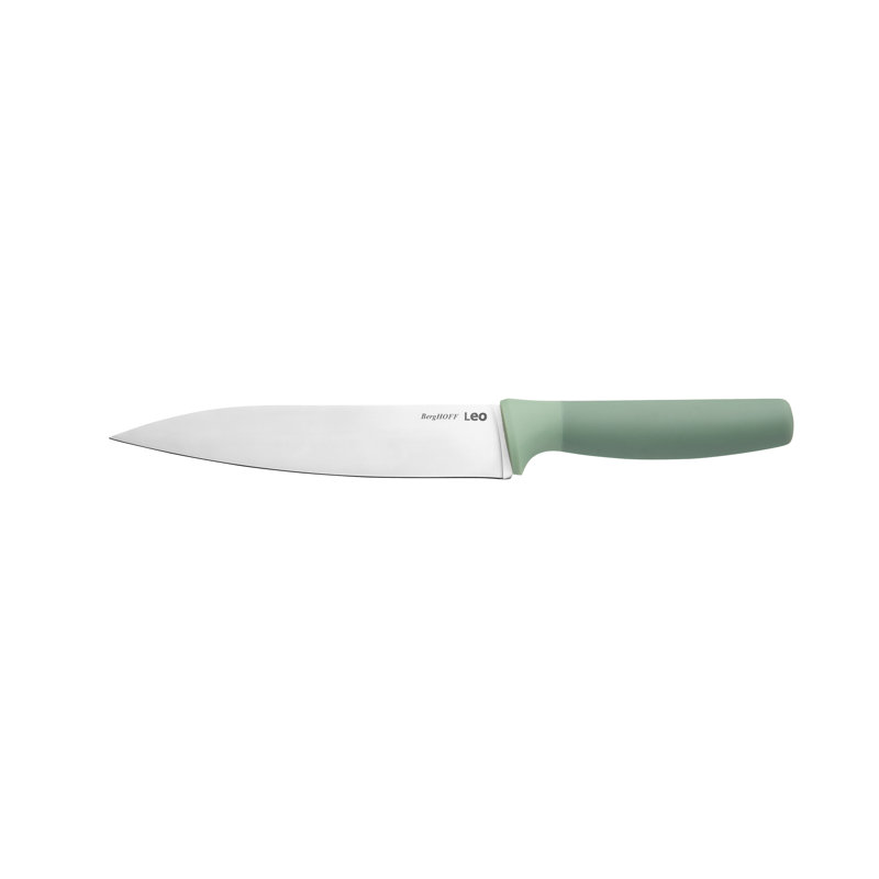 Forest Green Stainless Steel 2-Piece Carving Set with Ergonomic Handles