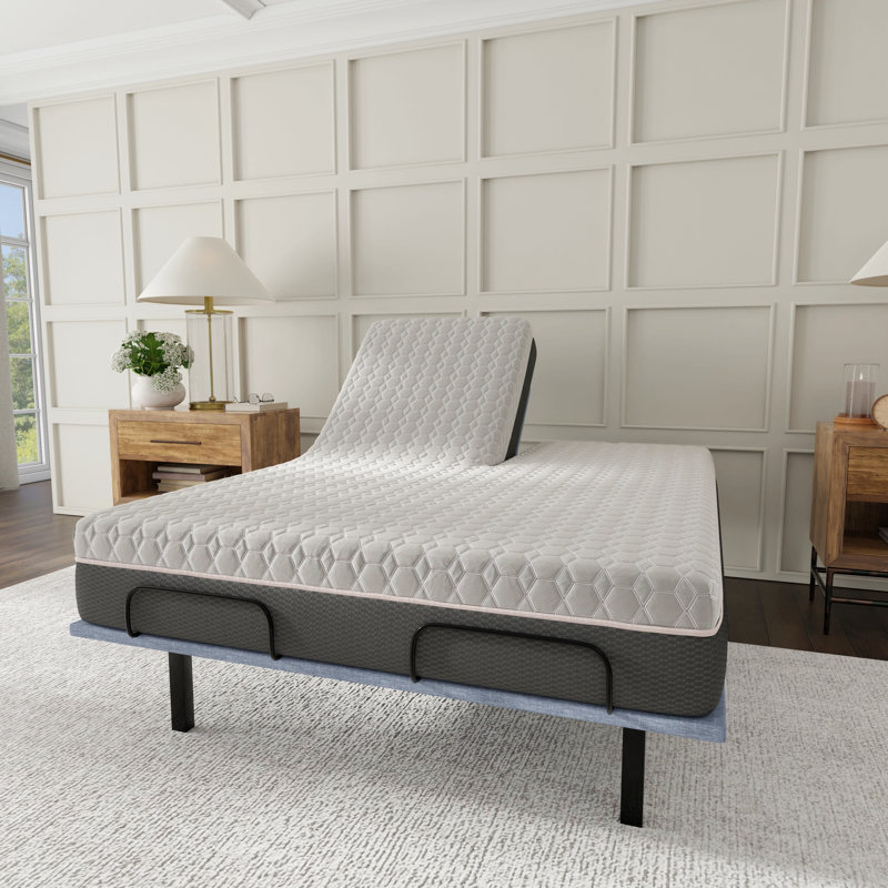 Matelas en mousse viscoélastique hybride 12 pouces, Grand lit