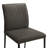 Full Back Top Grain Leather Upholstered Metal Dining Chairs In Cola - Set Of 2-125262766