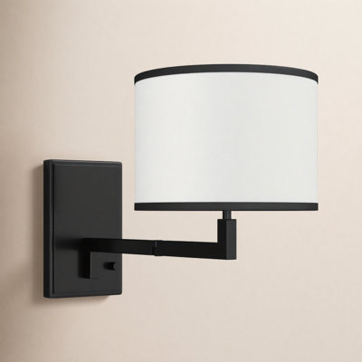 Cobblefield Single Light Dimmable Swing Arm Sconce