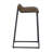 Martiana Upholstered Counter Stool with Metal Frame-730545702