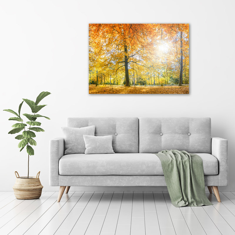 Autumn Forest - Wrapped Canvas Print