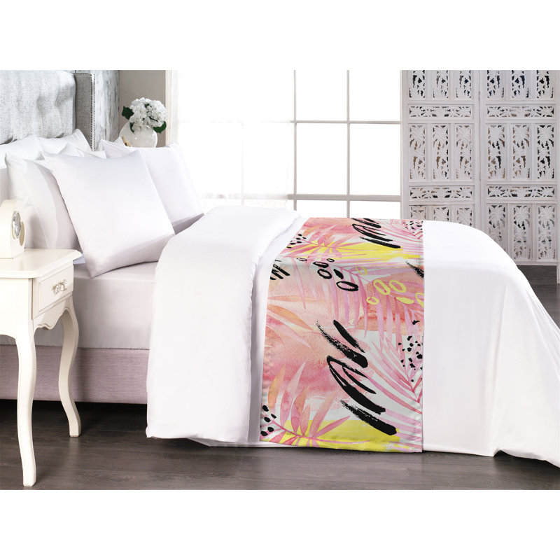 Tapis de lit Ambesonne Tropical Vibes, Très grand lit
