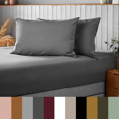 Silentnight Supersoft Plain Microfibre Housewife Pillowcase