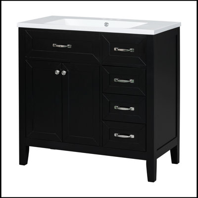 Meuble-lavabo simple avec plateau 35,98 po Savitt