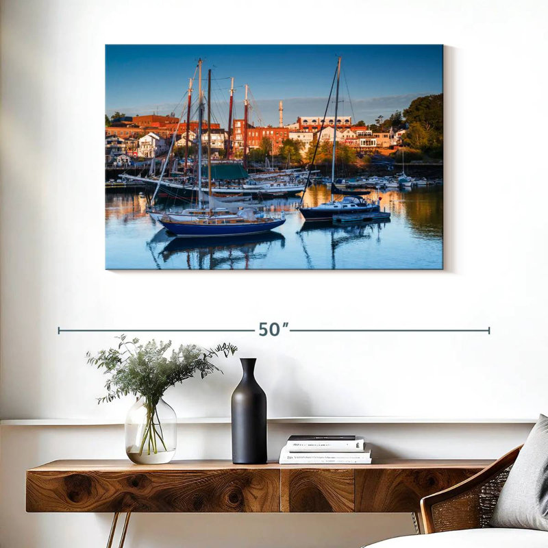 Nicci Camden Harbor, Maine, H 26 po x l 39 po