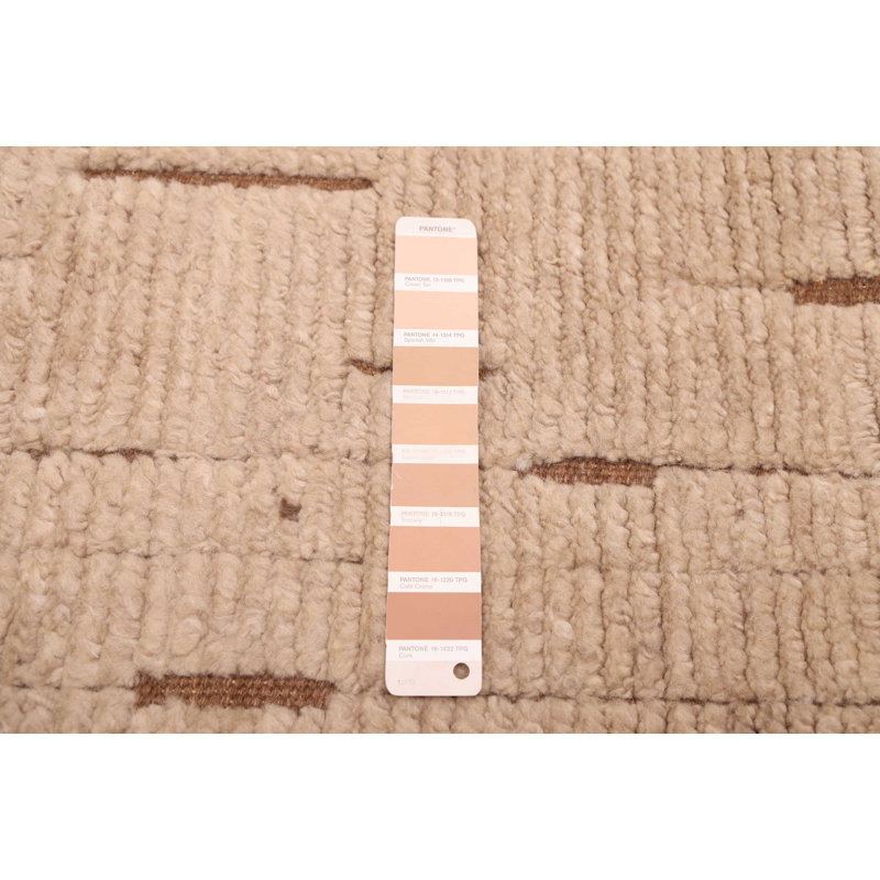 Tapis brun clair Tangier 5 pi 0 po x 7 pi 11 po