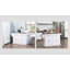 Îlot de cuisine roulant avec rangement, chariot de cuisine portable avec plateau en acier inoxydable, 2 tiroirs, porte-épices, porte-serviettes et armoires, noir-78614372