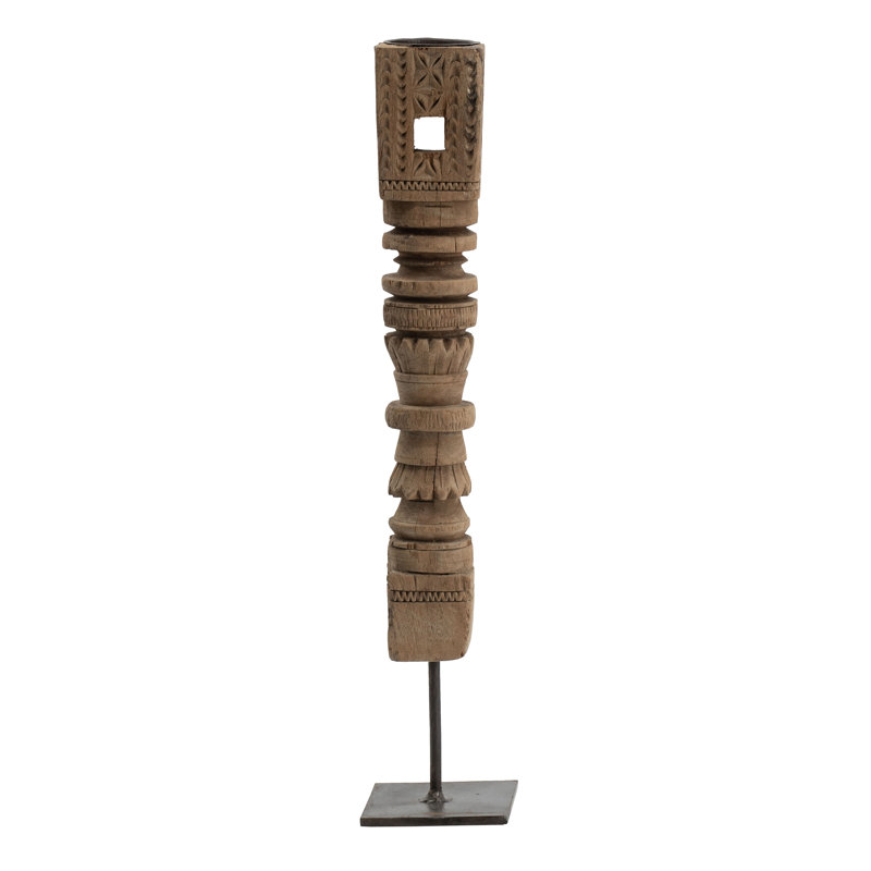 Tabletop Candle Holder, 21.3" H x 3.9" W x 3.9" D