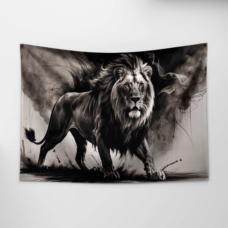 Tapisserie murale «Big Cats», 88 po x 104 po