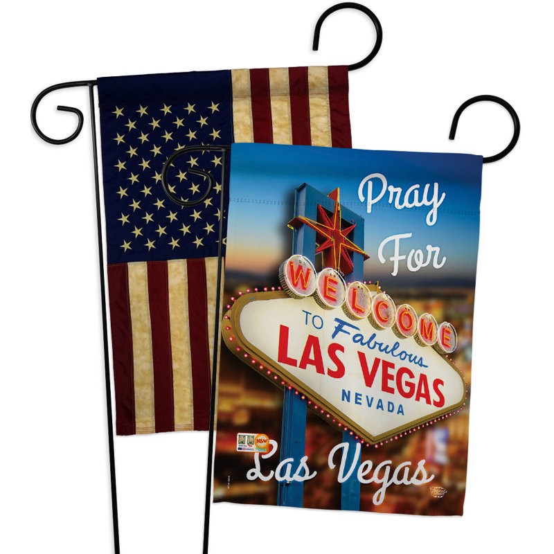Double Sided 18.5'' H x 13'' W Polyester Garden Flag