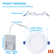 4" LED Slim Recessed Light with J-Box, CRI90, 3000K Warm White, 9W 800LM Dimmable