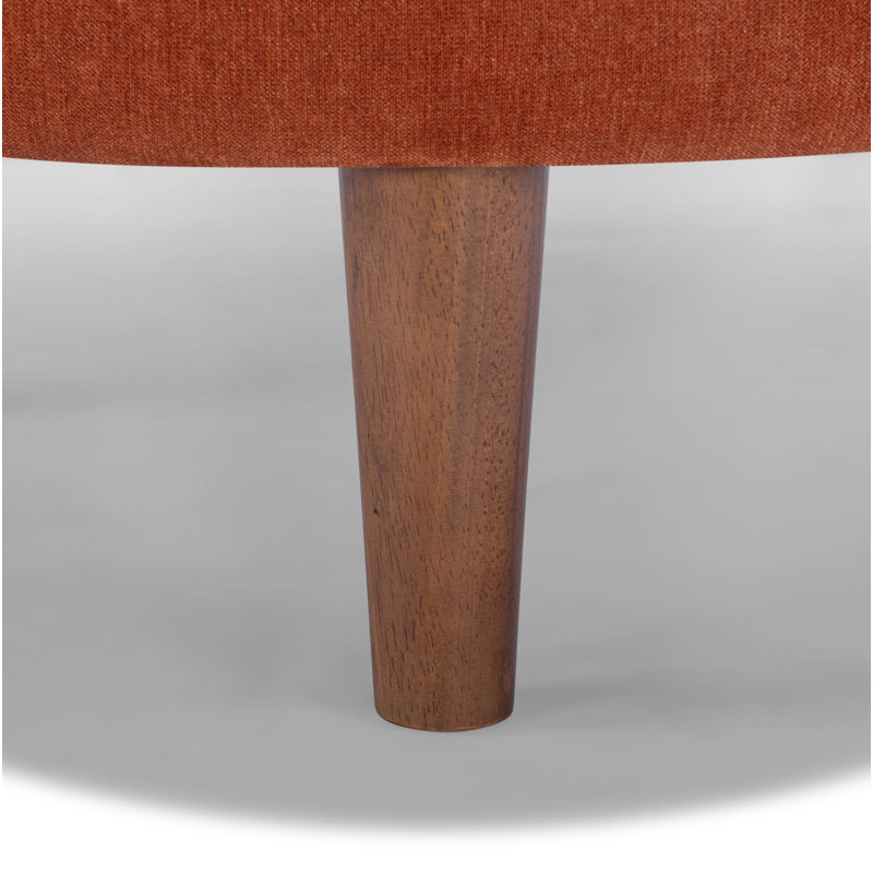 Repose-pieds Landen, Chenille rouille