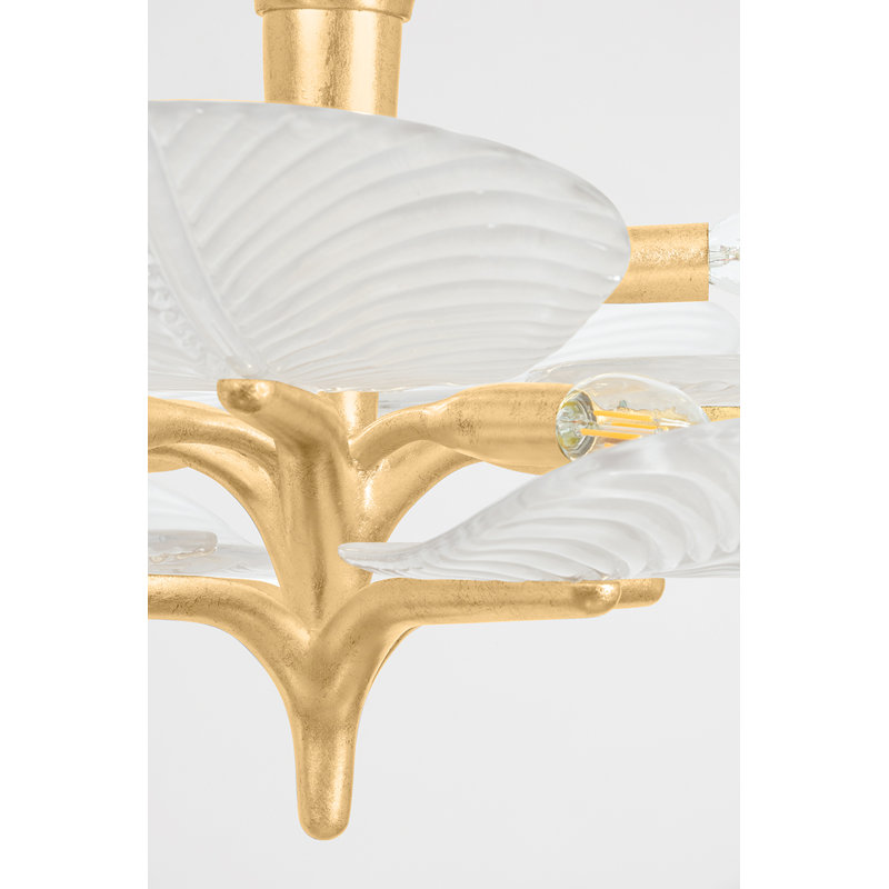 KAMAL Semi Flush, 13.5" H x 28.5" W x 28.5" D