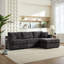 Canapé modulaire surdimensionné en chenille-433905720