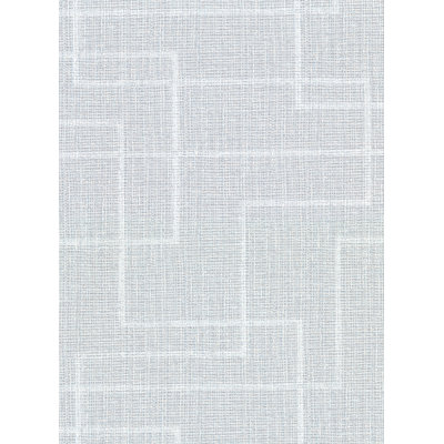 Rouleau de papier peint géométrique imitation toile de ramie L 27 pi x l 27 po