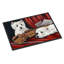 Tapis intérieur ou extérieur Westie A Winter's Night 24X36 PPP3276JMAT_Dog-1878202320