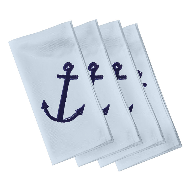 Ensemble de serviettes 4 pièces Balmore, L 18 po x L 18 po, Empereur Bouddha