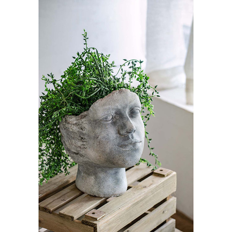 Pot à fleurs 100% Lad Ladkeke, H 9,4 po x l 7,1 po x P 8,7 po