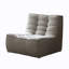 Wabi-Sabi Linen Blend Accent Chair for Home Use