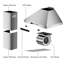 VIKIO 30" 900 CFM Convertible Wall Mount Range Hood with LEDS, Charcoal Filter and Gesture Control-119304361