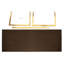 Caesar 40" Trestle Dining Table
