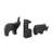 Cole And Grey Marble Abstract Safari Animals Decorative Sculpture