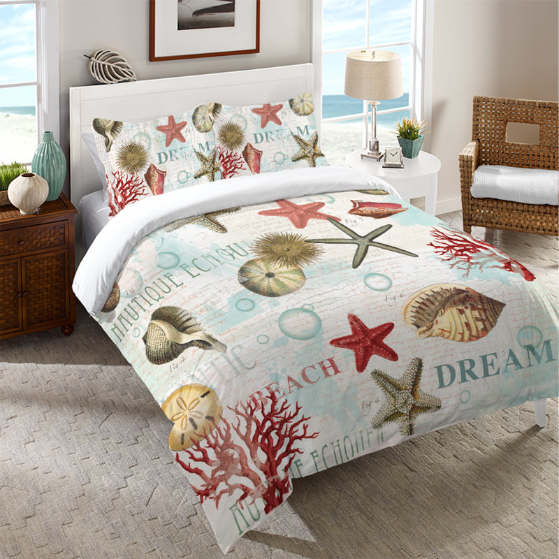  Dream Beach Shells Comforter Sham