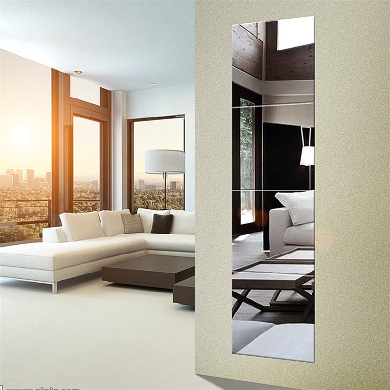 Miroir mural sans cadre, 11,5 po x 11,5 po