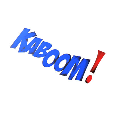 Décoration murale 3D Club Kiddo Kaboom